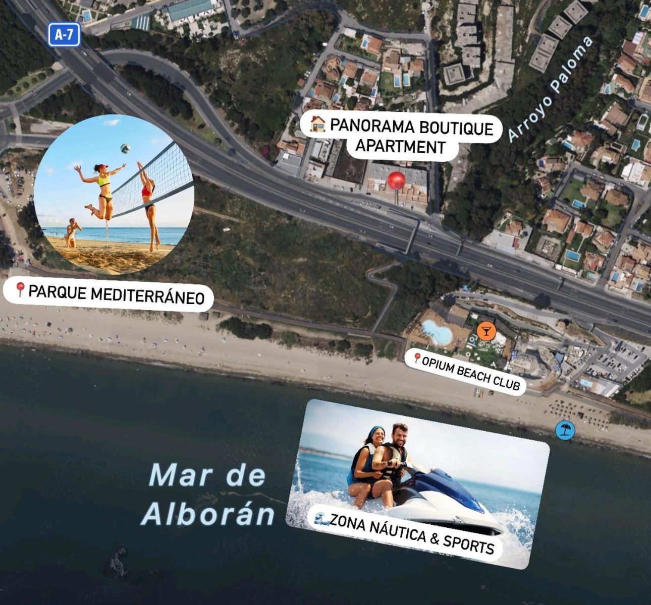 Frente A La Playa Apartamento Boutique En Marbella Buitenkant foto